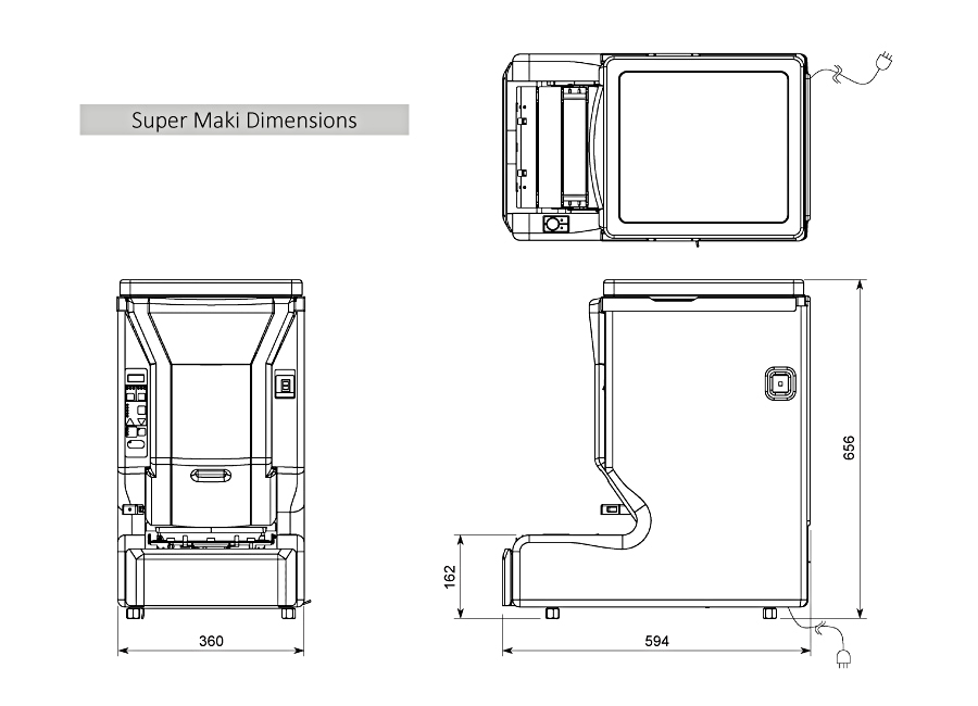 Fujiseiki Robot Maki Roll - Maki Robot