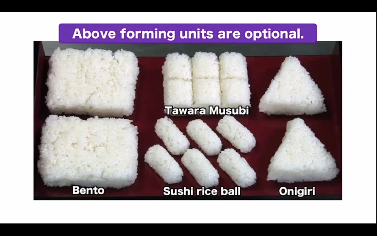 Fujiseiki Macchina Onigiri - Onigiri Robot