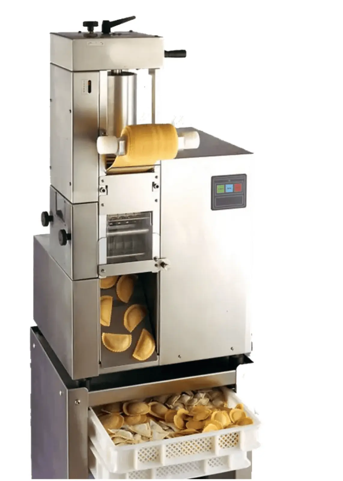 Italgi 双层压面机,适用于东方饺子,每小时 50 公斤