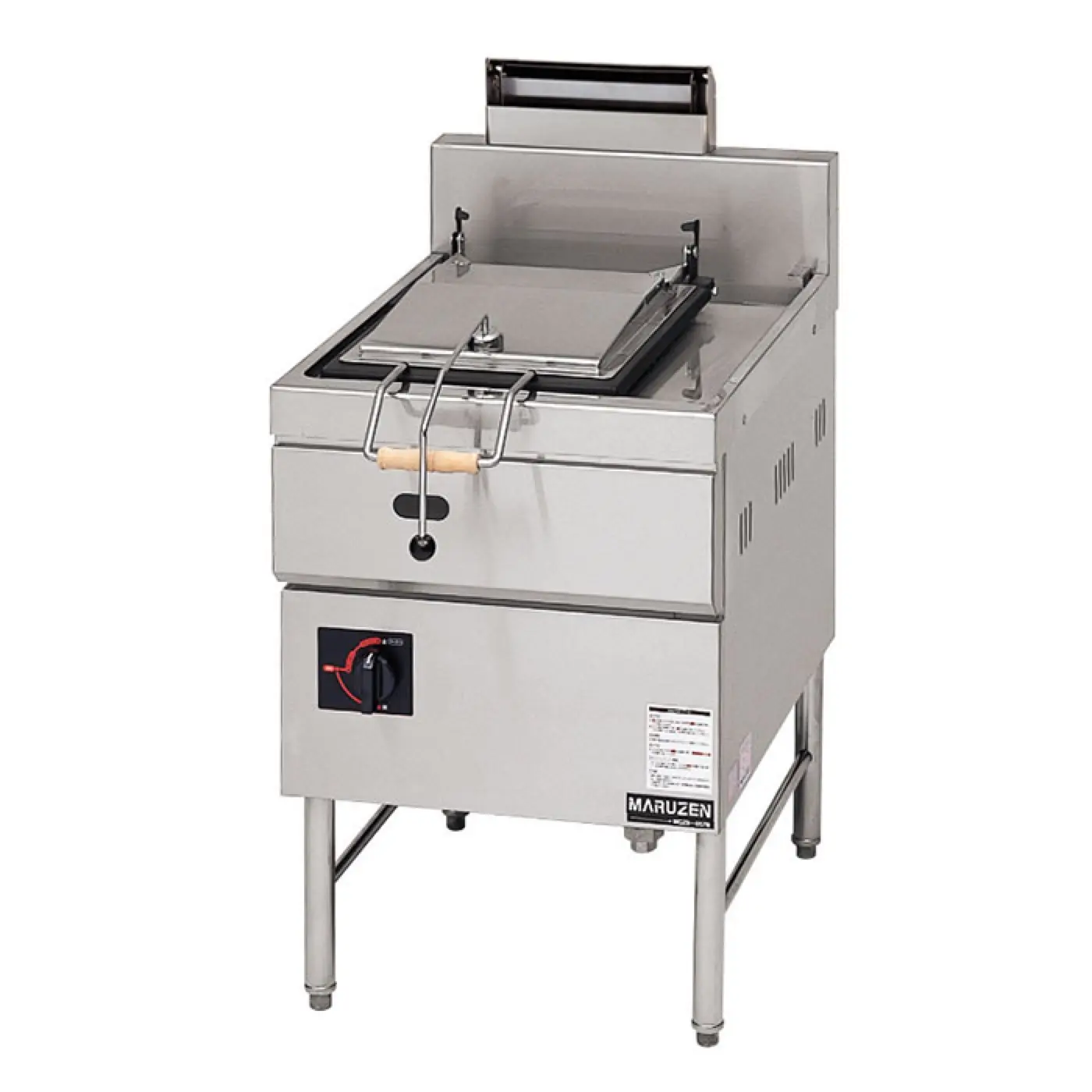 Maruzen MGZS-057B 专业燃气煎饺炉, 单炉头 303×304 mm,15,5 kW