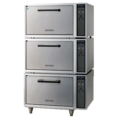 Cuociriso Professionale Fujimak FRC162NC Elettrico INOX 3-Deck