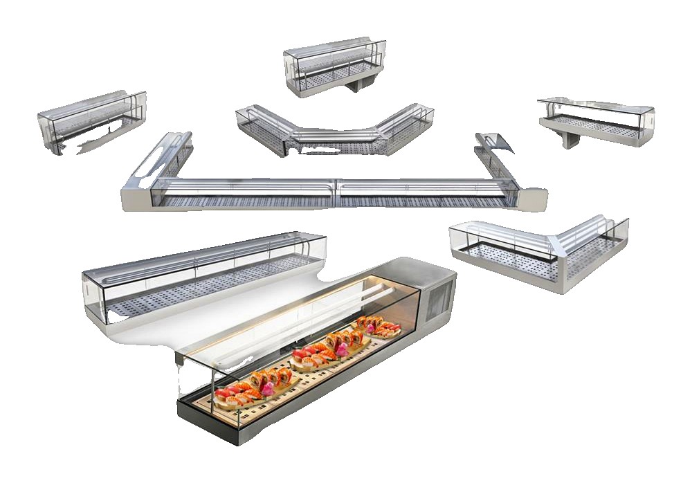 Vetrina Refrigerata Sushi/Sashimi Iglu Cold Systems Mirabilia System (Made in Italy)