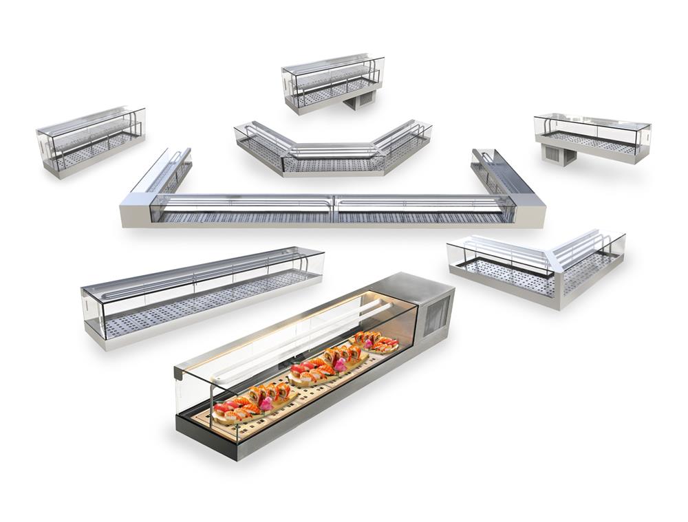 Vetrina Refrigerata Sushi/Sashimi Iglu Mirabilia System (Made in Italy)