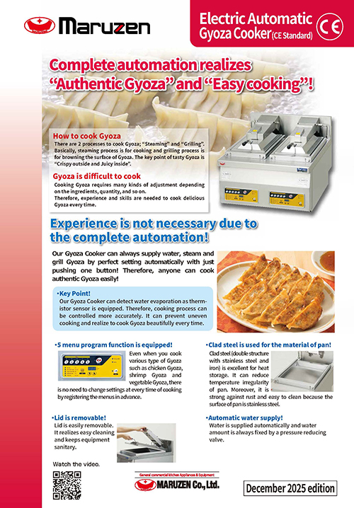 Macchina per Gyoza MARUZEN-GYOZAGRILL