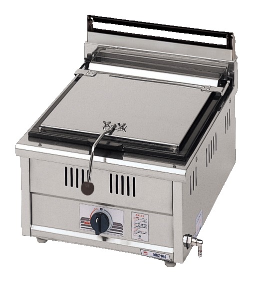 Cuocigyoza a Gas da Banco Maruzen MGZ-046 (Serie Standard, Monopiastra, Accensione Automatica)