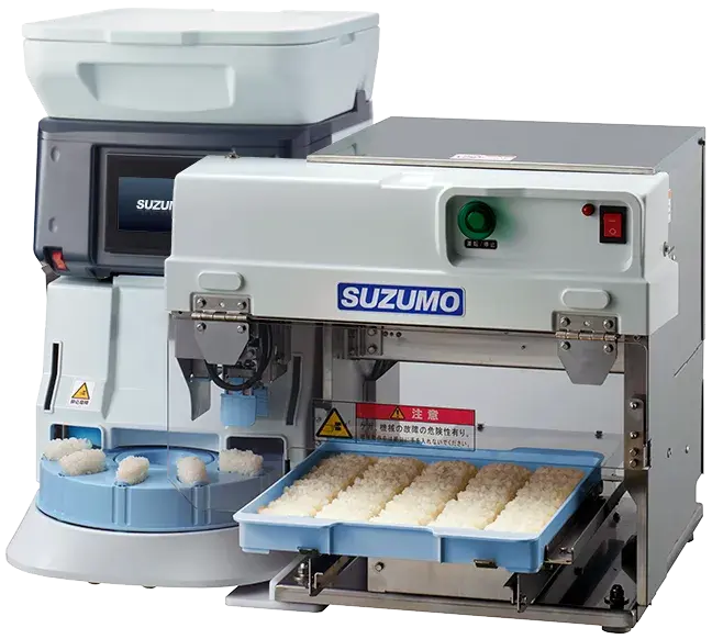 Robot Nigiri Suzumo SSN-KTA con Unita di Trasferimento TRS-JLX