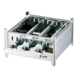 EBM 18-0 不锈钢方形蒸锅燃气底座， 30-50 cm 喷射燃烧器