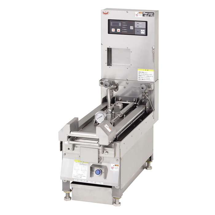 Piastra Gyoza Elettrica a Pressione Maruzen MAZE-PR6 Vasca 250x400 mm 5,5 kW