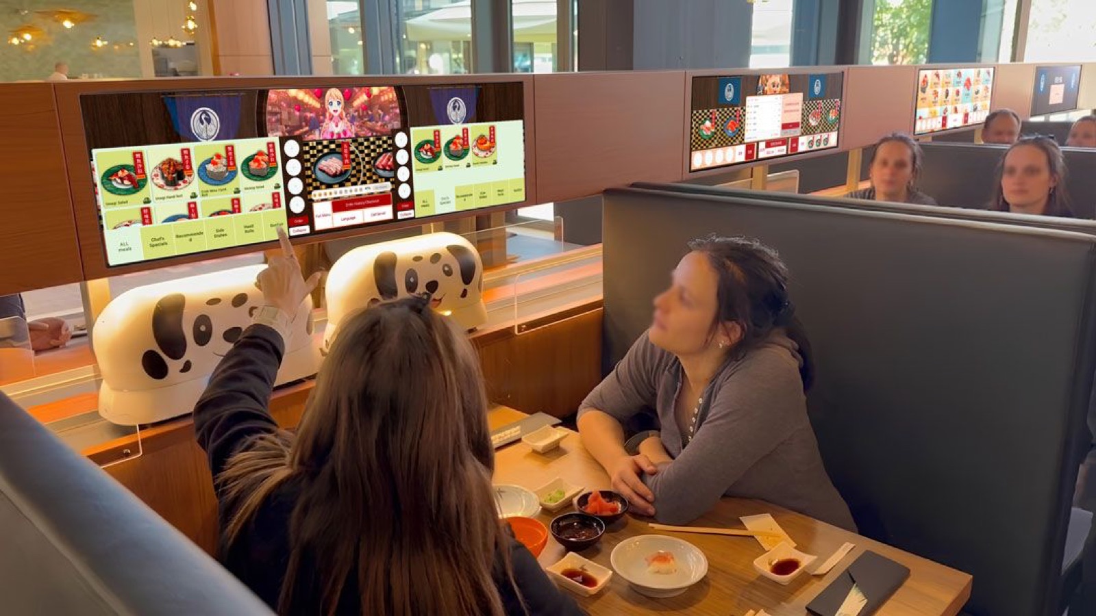 Totem self-ordering in ristorante